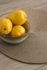 Disko Light Taupe Round Placemat