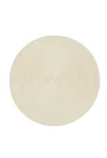 Disko Ivory Round Placemat
