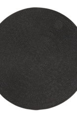 Disko Black Round Placemat