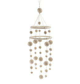 Pom Pom Felt Mobile