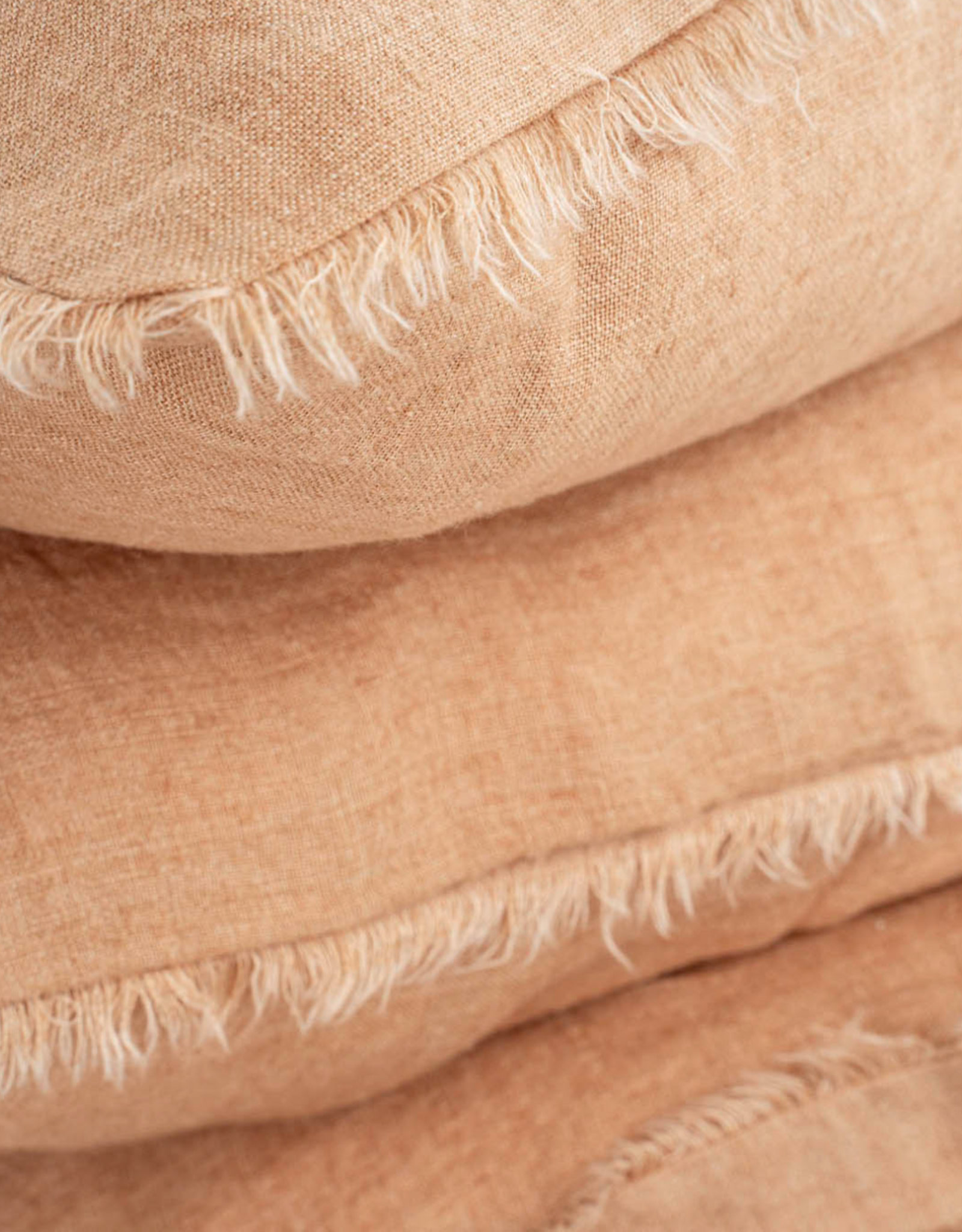 Lina Linen Terracotta Duvet Set