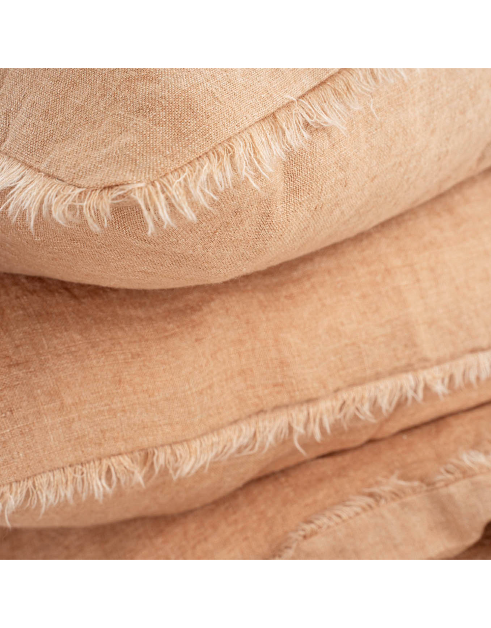 Lina Linen Terracotta Duvet Set