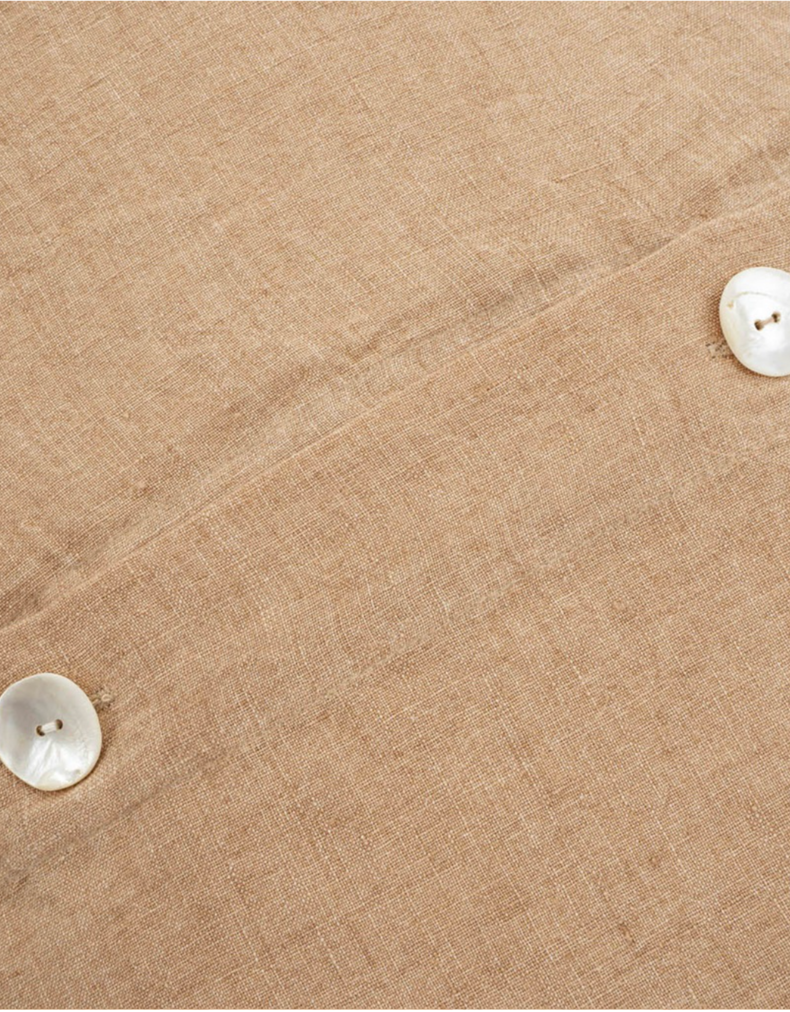 Lina Linen Terracotta Duvet Set