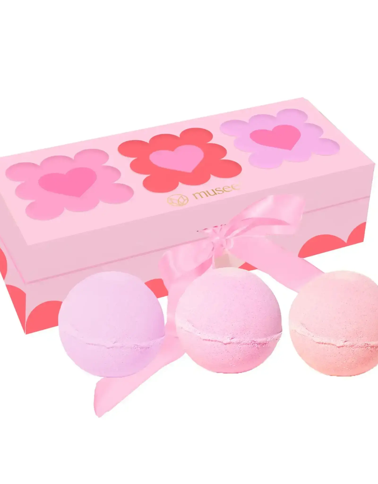 Hearts Three Bath Balm Set