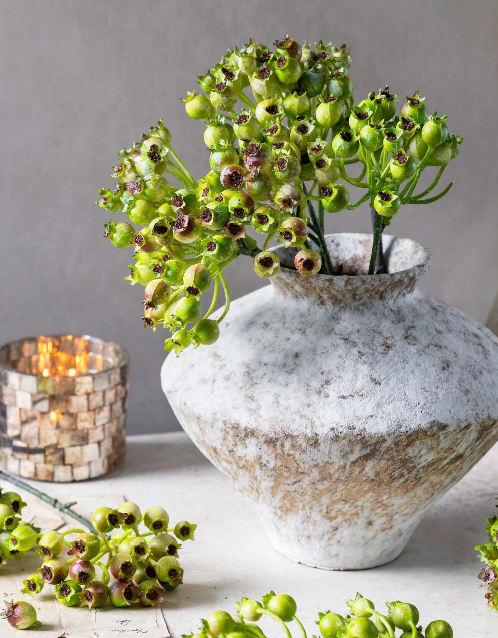 Rosehip Bunch, Olive