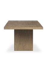 Matthes Dining Table in Rustic Grey Veneer