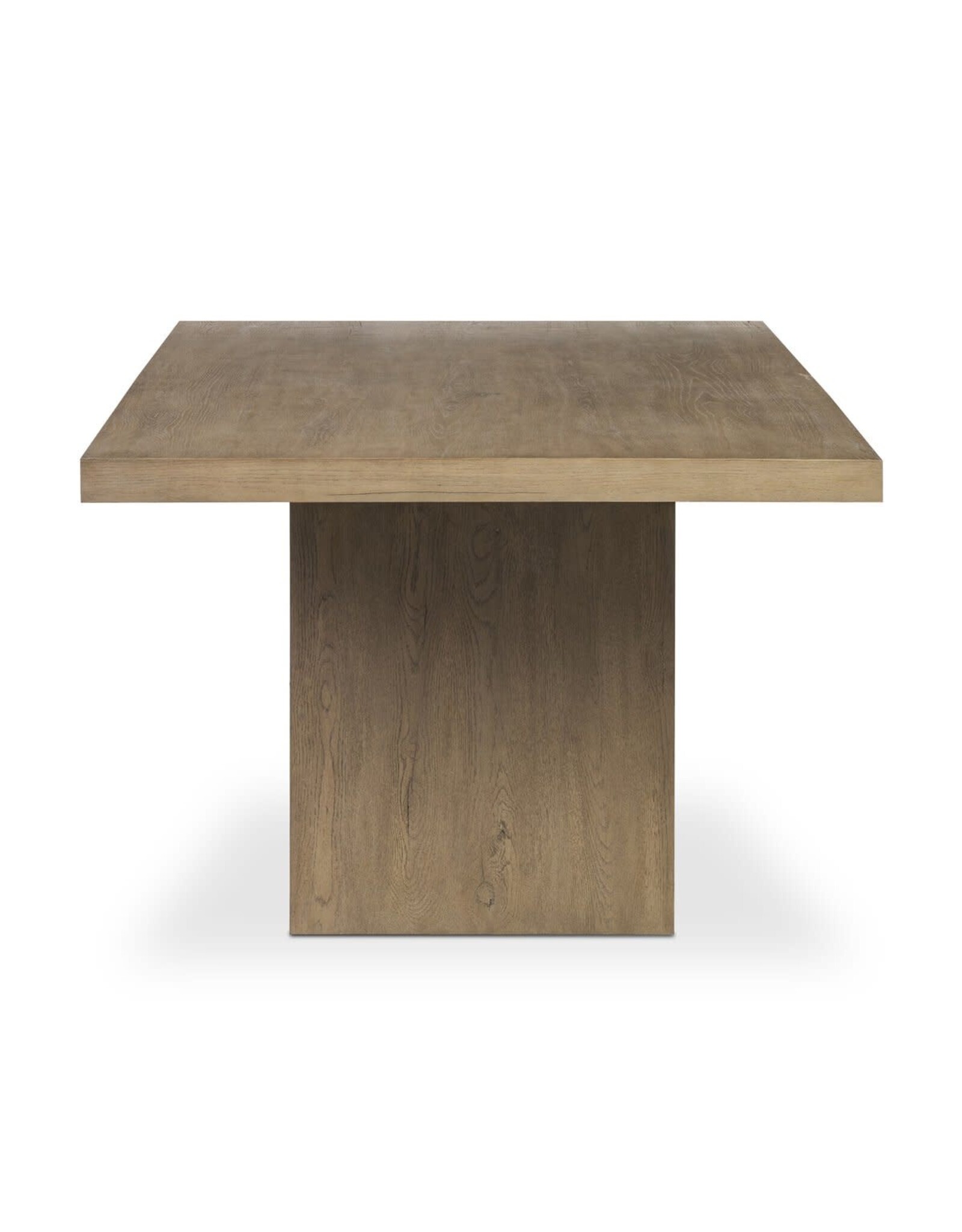 Matthes Dining Table in Rustic Grey Veneer