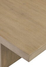 Matthes Dining Table in Rustic Grey Veneer