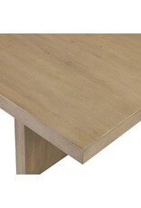 Matthes Dining Table in Rustic Grey Veneer