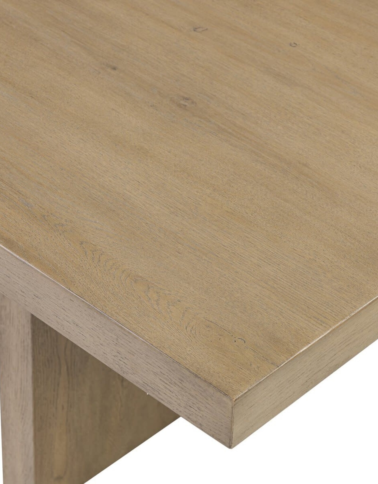 Matthes Dining Table in Rustic Grey Veneer