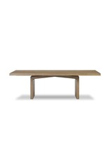 Matthes Dining Table in Rustic Grey Veneer