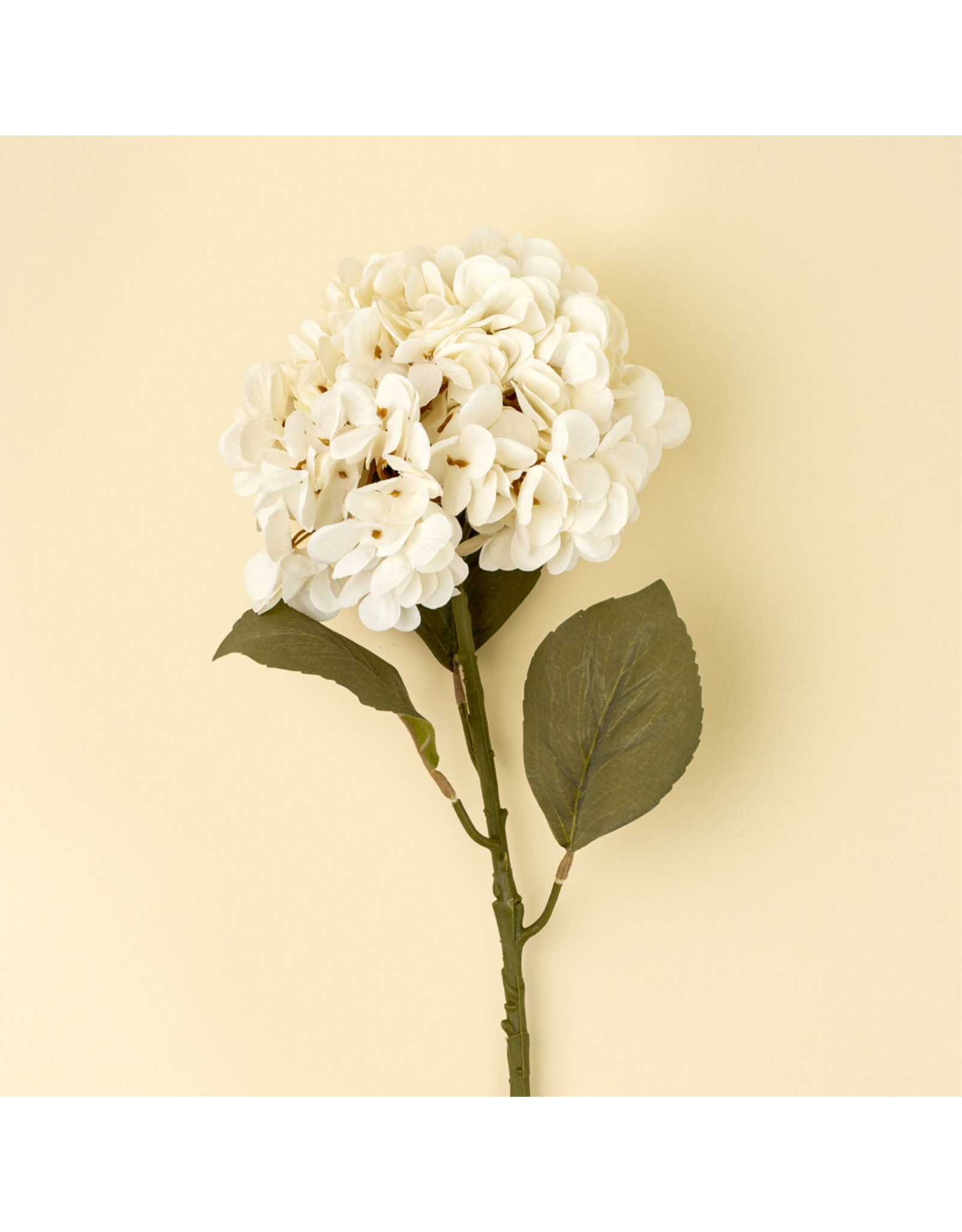Hydrangea Floral Stem, White