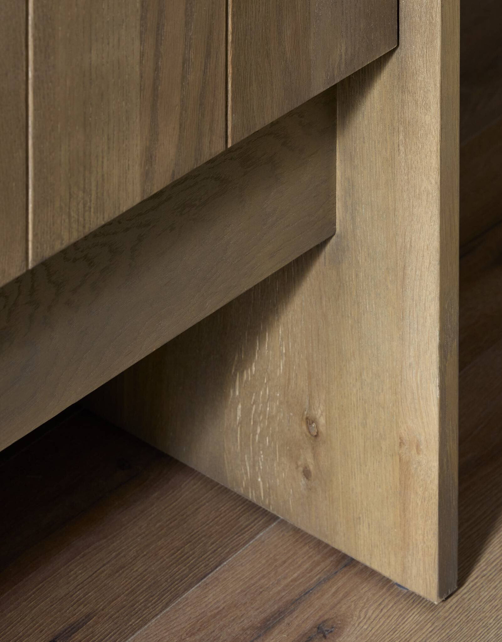 Elgin Cabinet in Sandy Oak Veneer