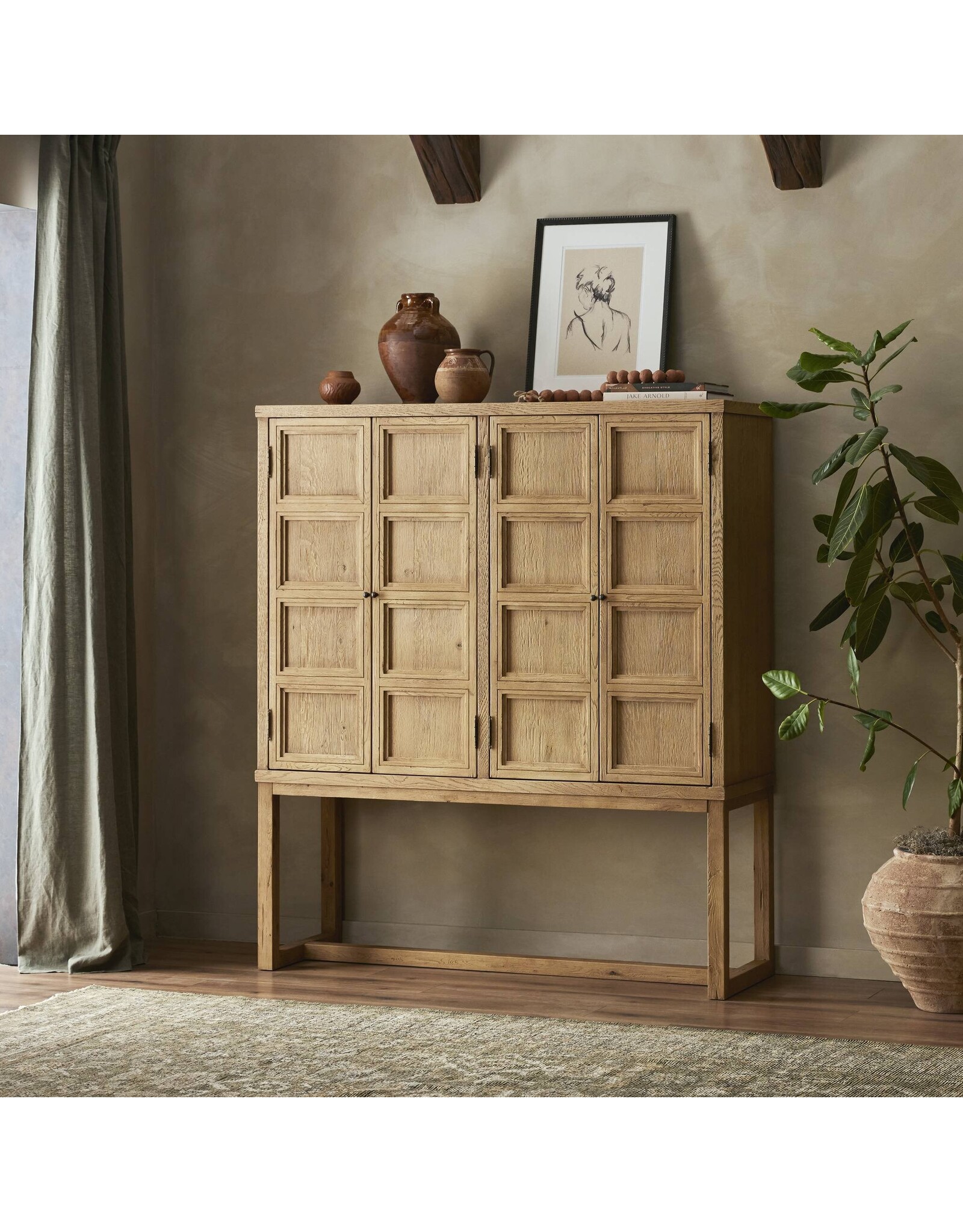 Tamara Cabinet in Worn Oak