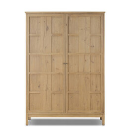 Alessio Cabinet in Aged Natural Oak Veneer