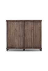 Alcott Cabinet Distressed Cocoa Pine Veneer