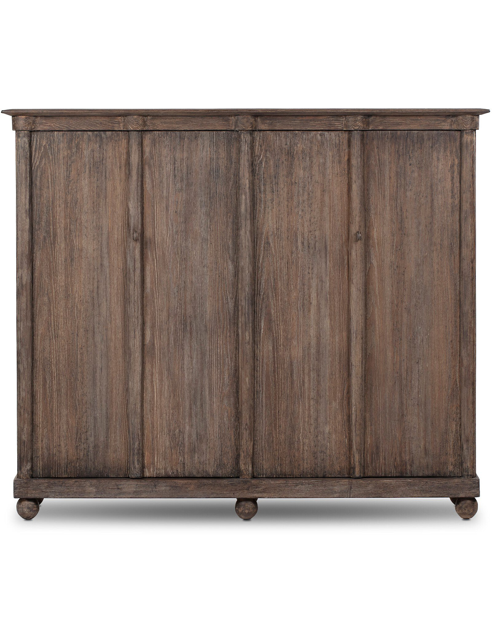 Alcott Cabinet Distressed Cocoa Pine Veneer