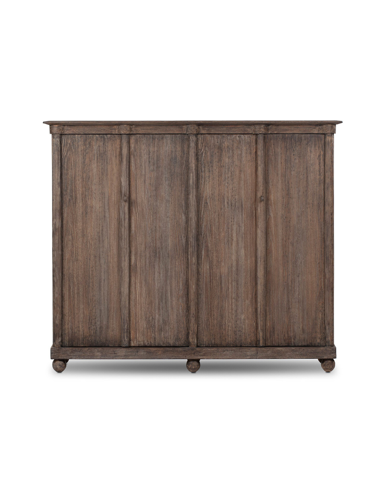 Alcott Cabinet Distressed Cocoa Pine Veneer