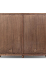 Alcott Cabinet Distressed Cocoa Pine Veneer