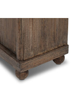 Alcott Cabinet Distressed Cocoa Pine Veneer
