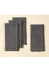 Stonewashed Linen Napkins S/4, 4 colours