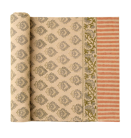 Ritika Block Print Table Runner - 108"L