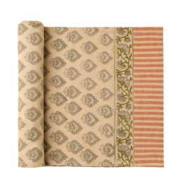 Ritika Block Print Table Runner - 108"L