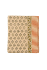 Ritika Block Print Tablecloth, 104x60