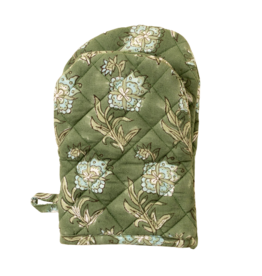 Elowen Block Print Oven Mitt