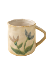 Painted Petals Mug, Iris