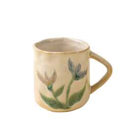 Painted Petals Mug, Iris