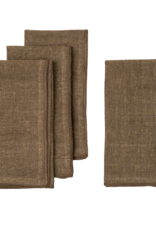 Stonewashed Linen Napkins S/4, 4 colours