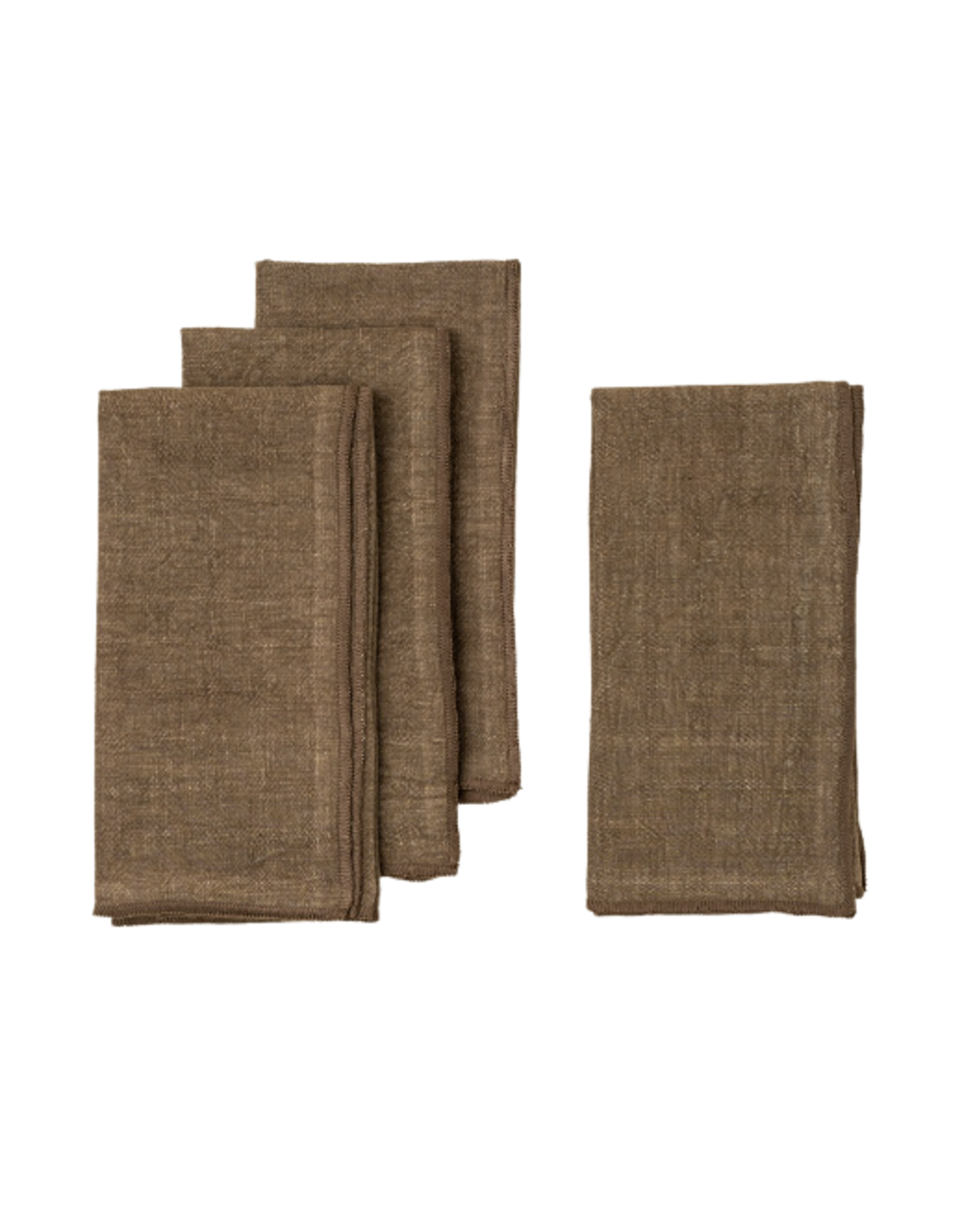 Stonewashed Linen Napkins S/4, 4 colours