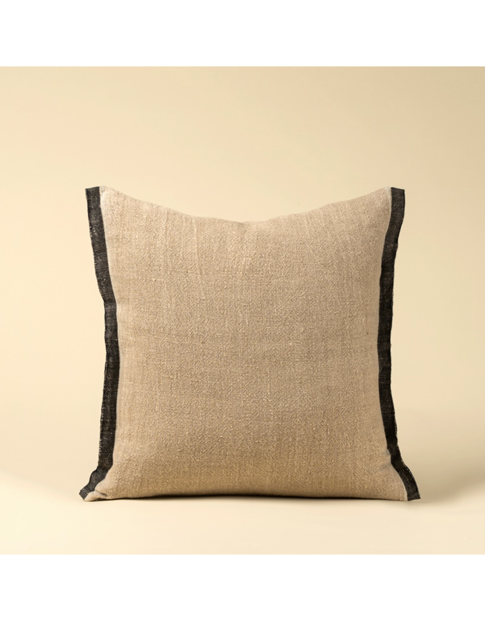 Selvage Linen Pillow - Denim, 20x20