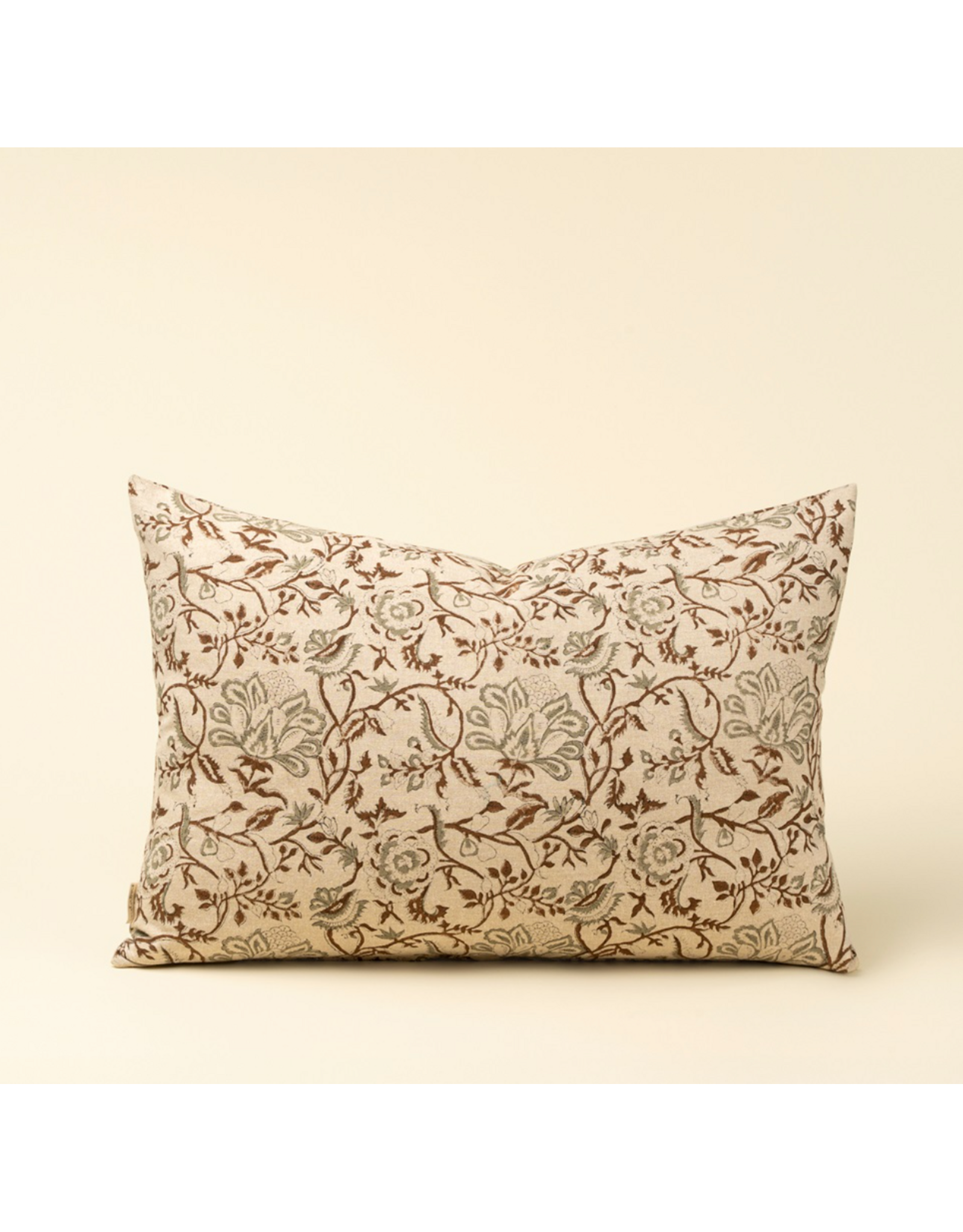 Sarika Block Print Pillow, 16x24