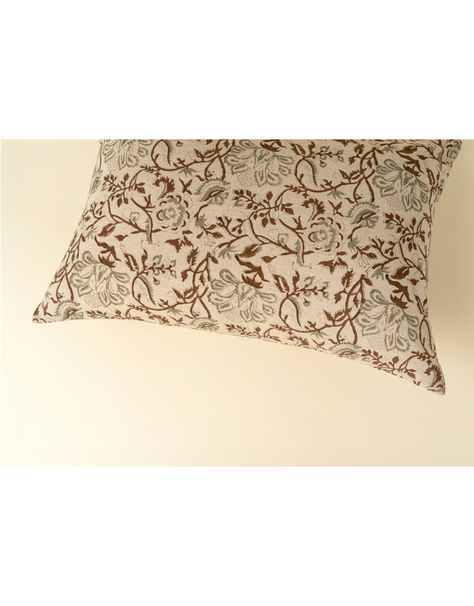 Sarika Block Print Pillow, 16x24