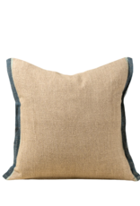 Selvage Linen Pillow - Denim, 20x20