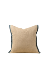 Selvage Linen Pillow - Denim, 20x20