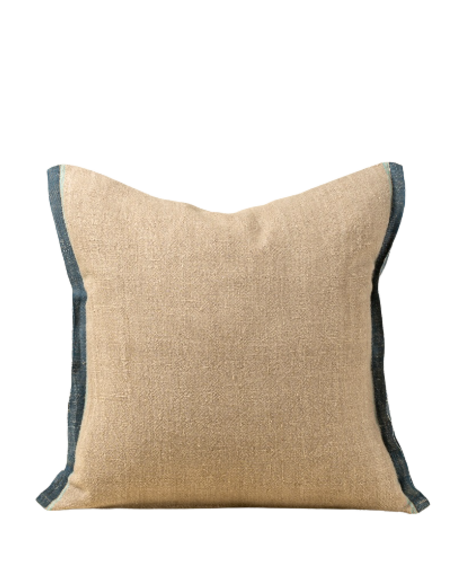 Selvage Linen Pillow - Denim, 20x20