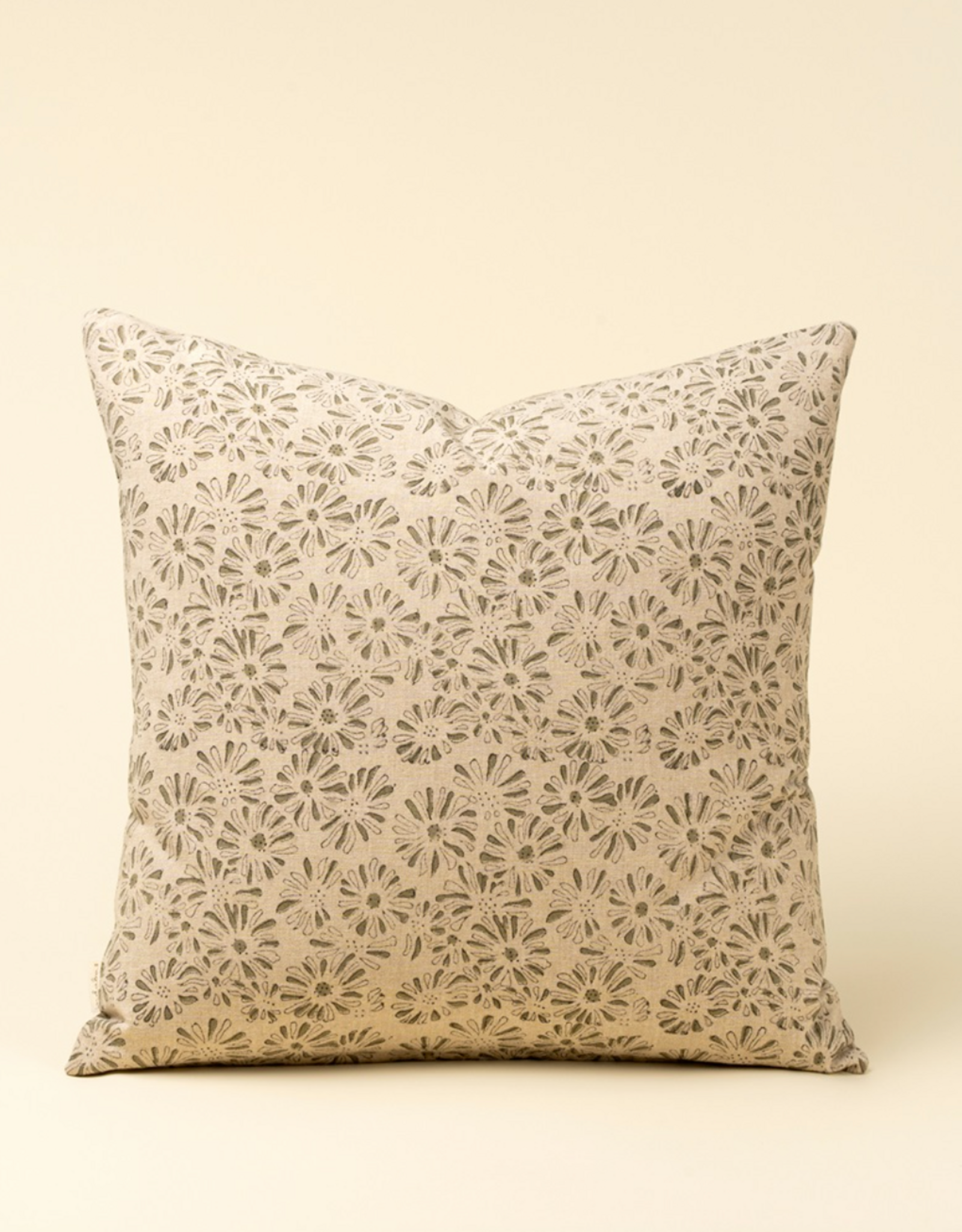 Kalyani Block Print Pillow, 20x20