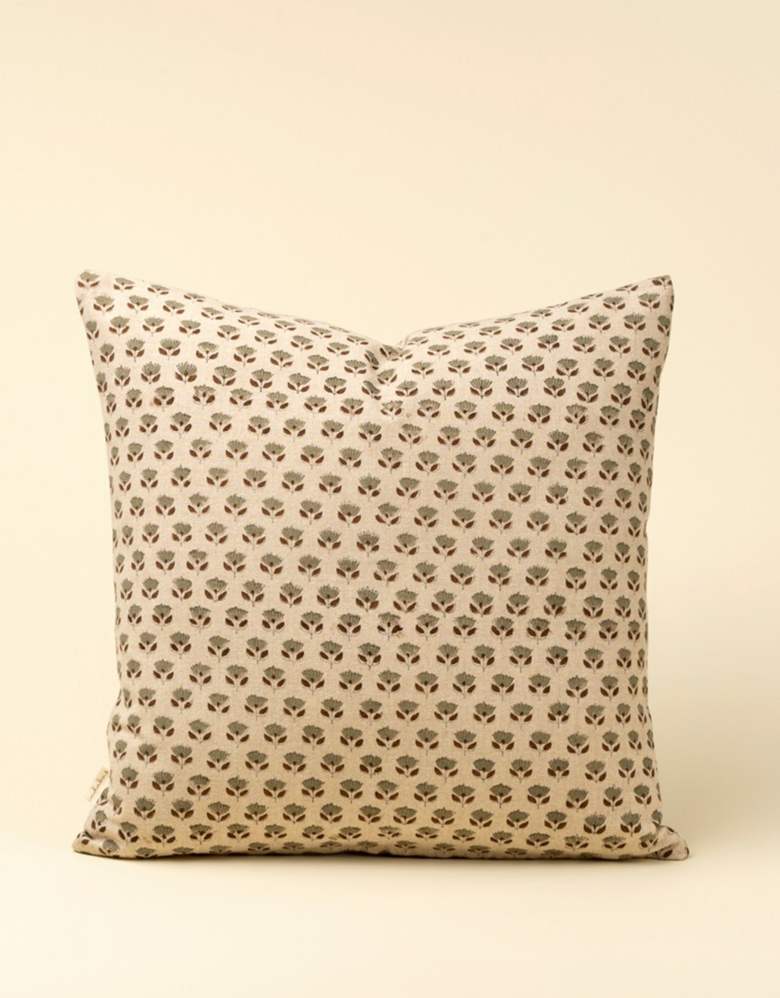Monisha Block Print Pillow, 20x20