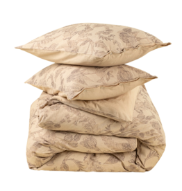 Meadowlark King Duvet Set, Brown