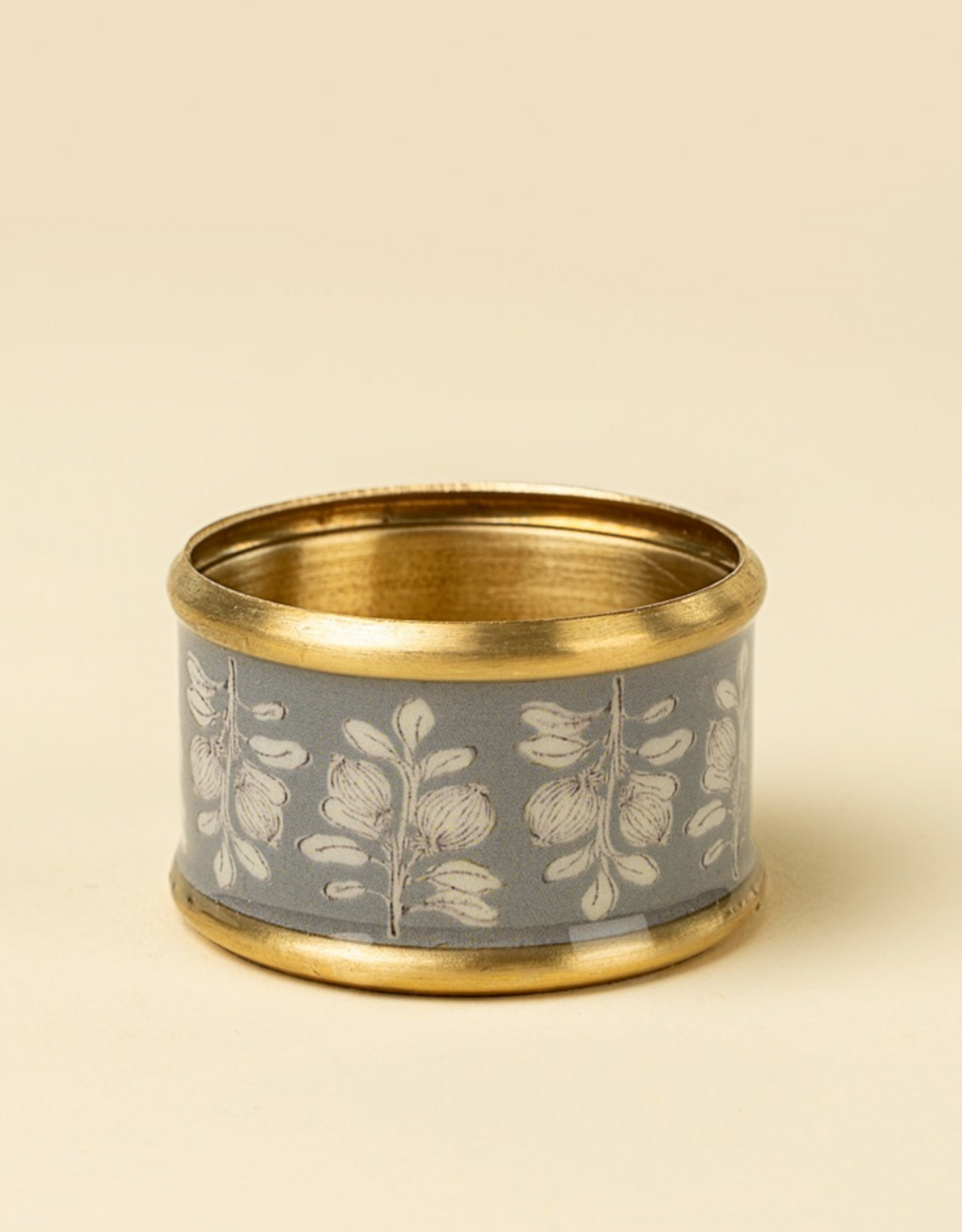 Arbor Enameled Napkin Ring
