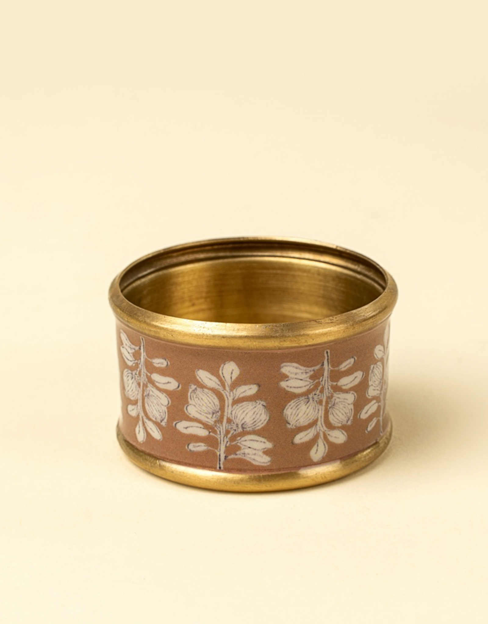 Arbor Enameled Napkin Ring
