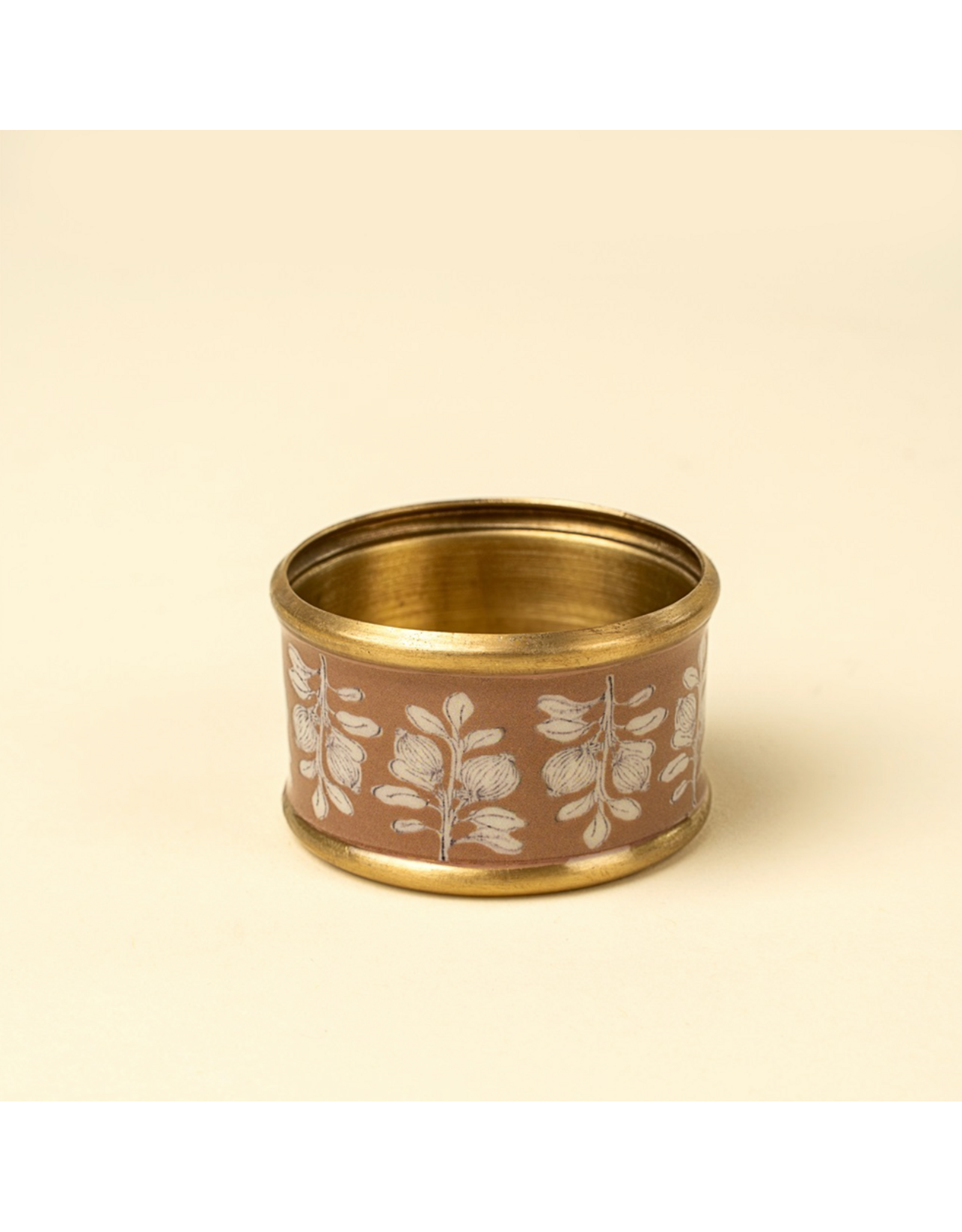 Arbor Enameled Napkin Ring