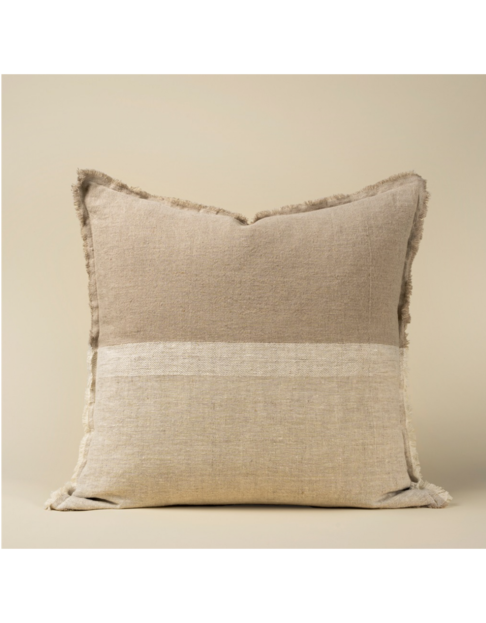 August Linen Pillow, 24x24