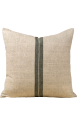 Emmett Linen Pillow - Natural, 20x20