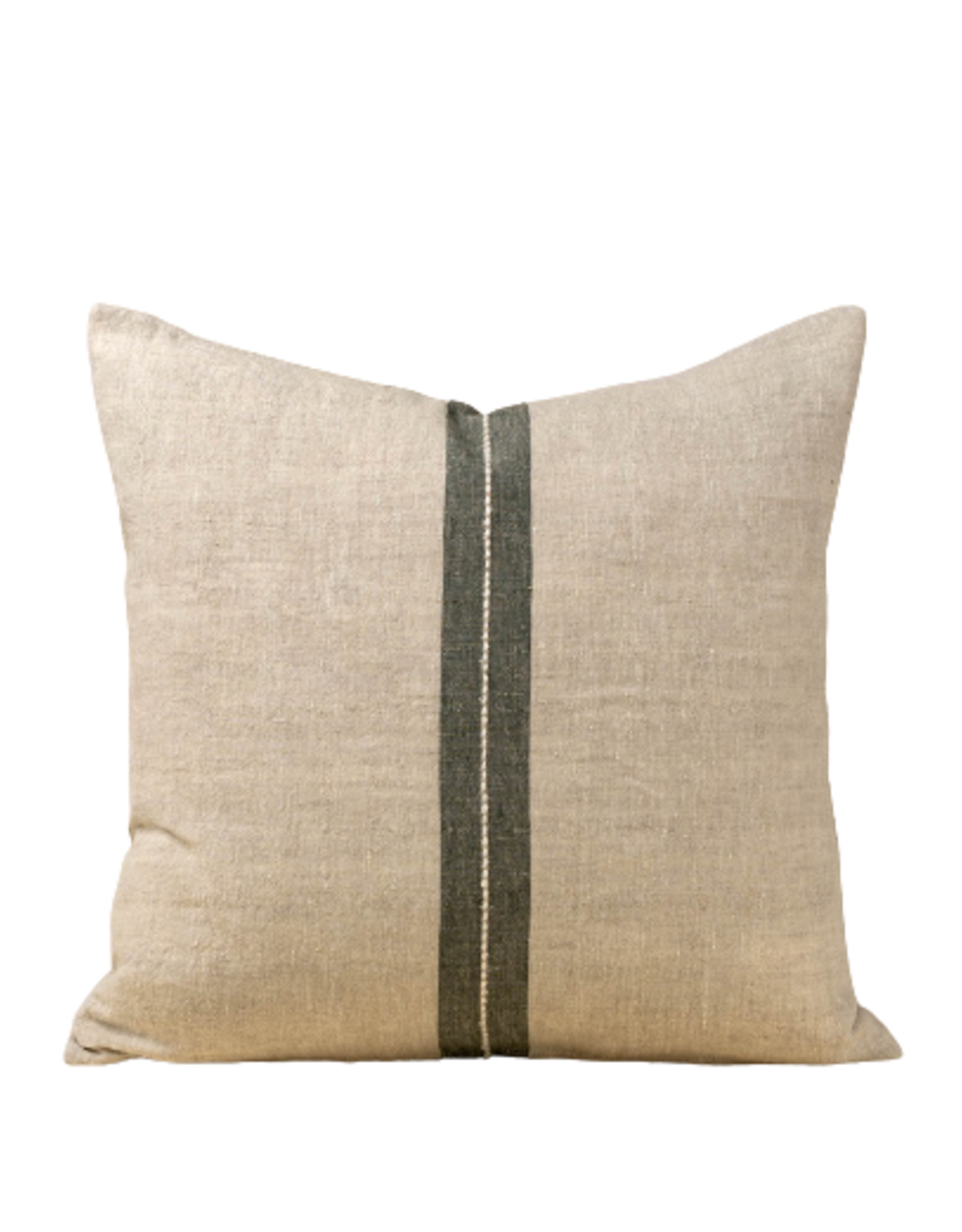 Emmett Linen Pillow - Natural, 20x20