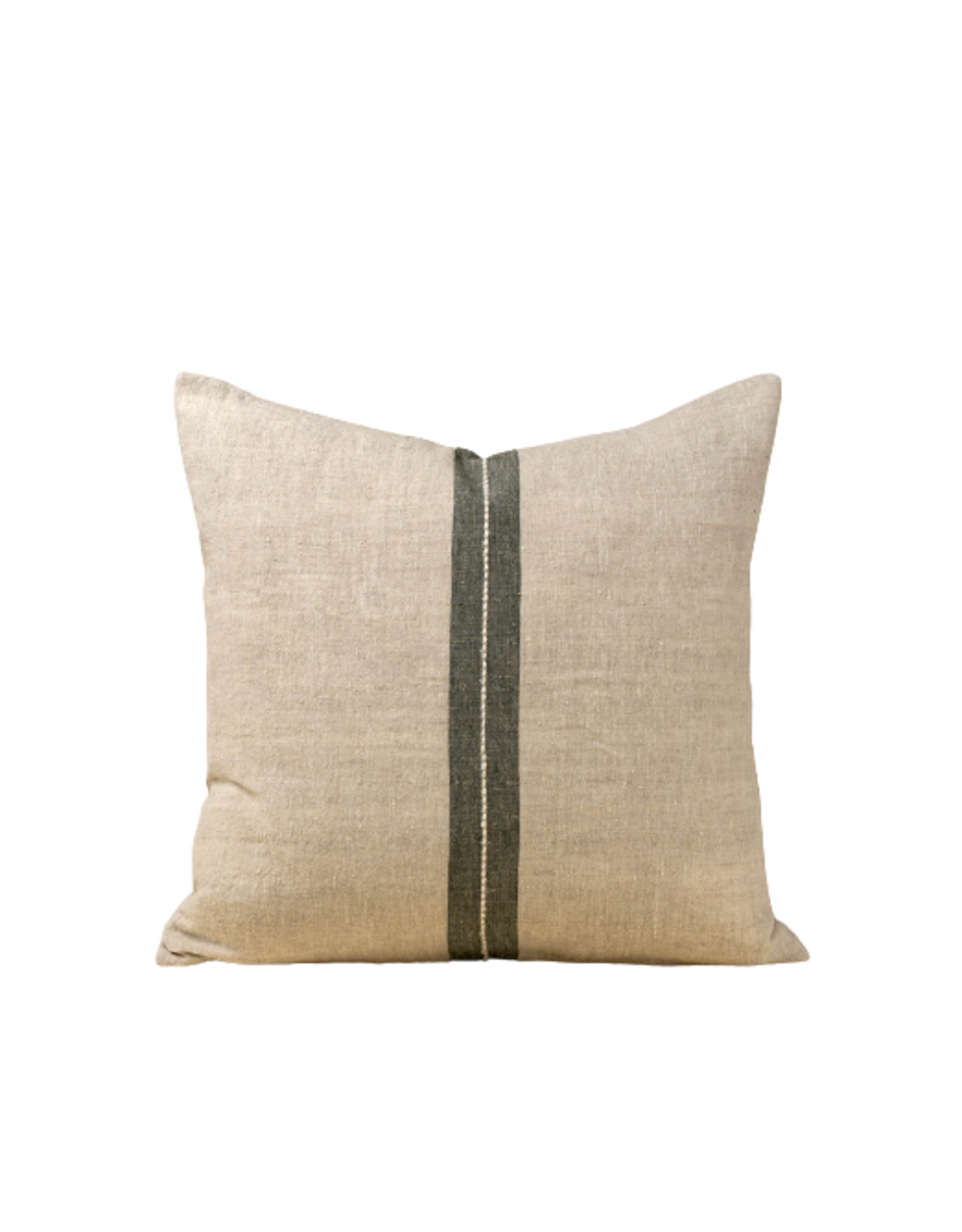 Emmett Linen Pillow - Natural, 20x20