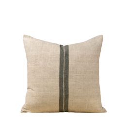 Emmett Linen Pillow - Natural, 20x20